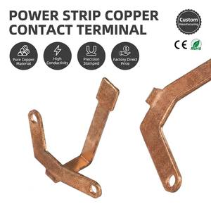 Stamping Parts Processing Phosphor Bronze Beryllium Copper Spring Contacts