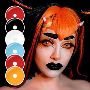 Psyeche 22mm Sclera Lenses Full Eye Contact Lenses Big Size