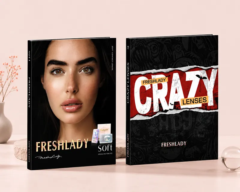 OEM Private Label design catalog for FDA Approved Colored Contacts