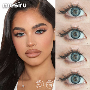Mesiru Coffee 14.2mm Colored Contact Lenses 13 Colors